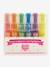 Set of 6 Mini Highlighters - DJECO rose 