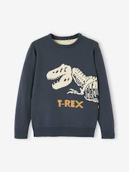 Boys-Cardigans, Jumpers & Sweatshirts-Jumpers-Jacquard Jumper with Fun Motif for Boys