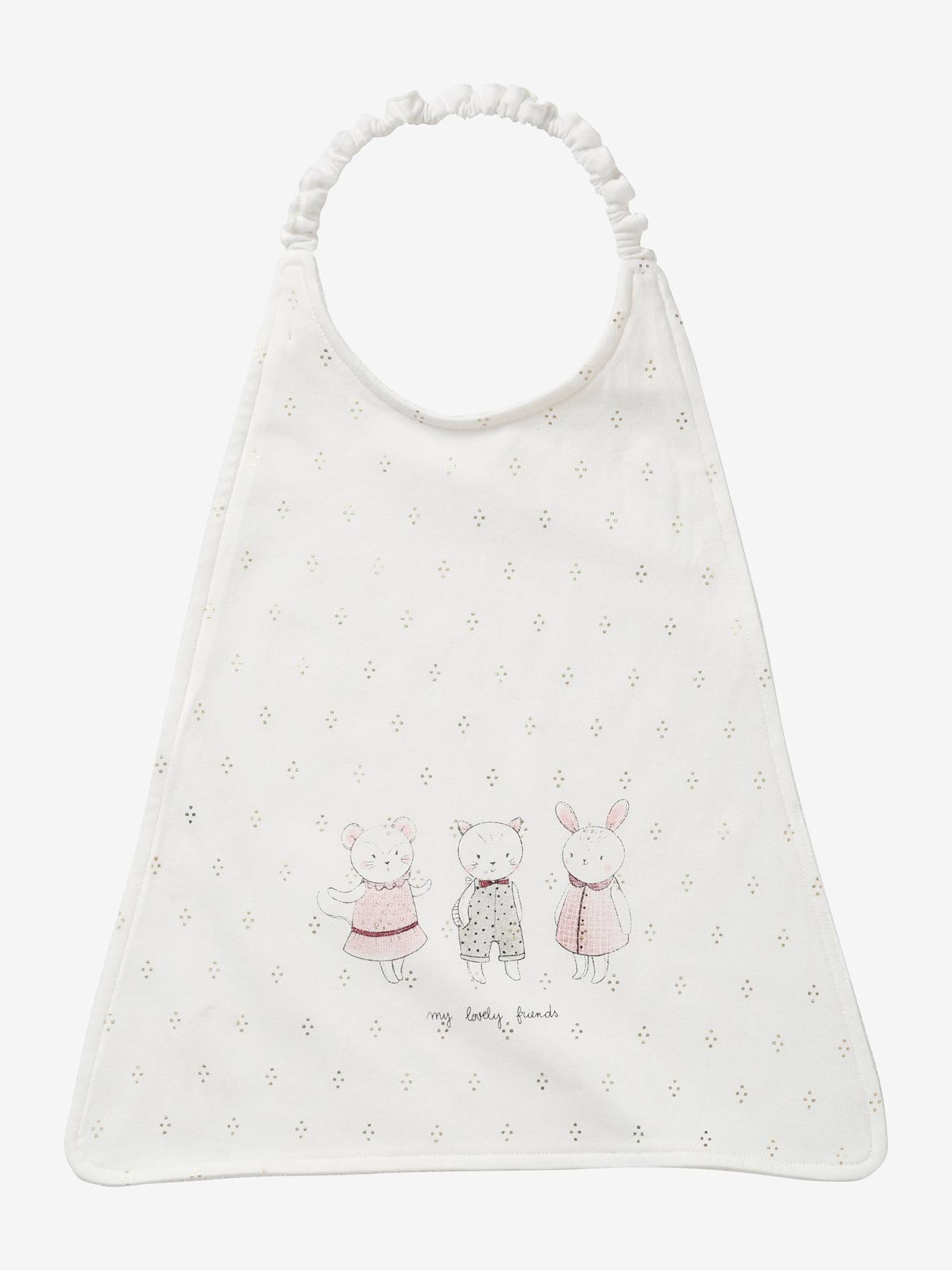Large Bib medium solid with design
