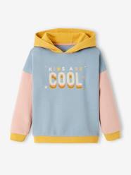 Girls-Cardigans, Jumpers & Sweatshirts-Sweatshirts & Hoodies-Sports Colourblock Hoodie for Girls
