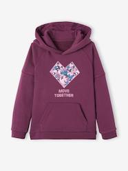 Girls-Cardigans, Jumpers & Sweatshirts-Sweatshirts & Hoodies-Sports Sweatshirt "Move together" for Girls