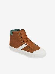 Shoes-Boys Footwear-Trainers-High-Top Trainers with Laces & Zips for Boys