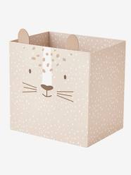 Bedroom Furniture & Storage-Tiger Wastepaper Basket in Foldable Cardboard