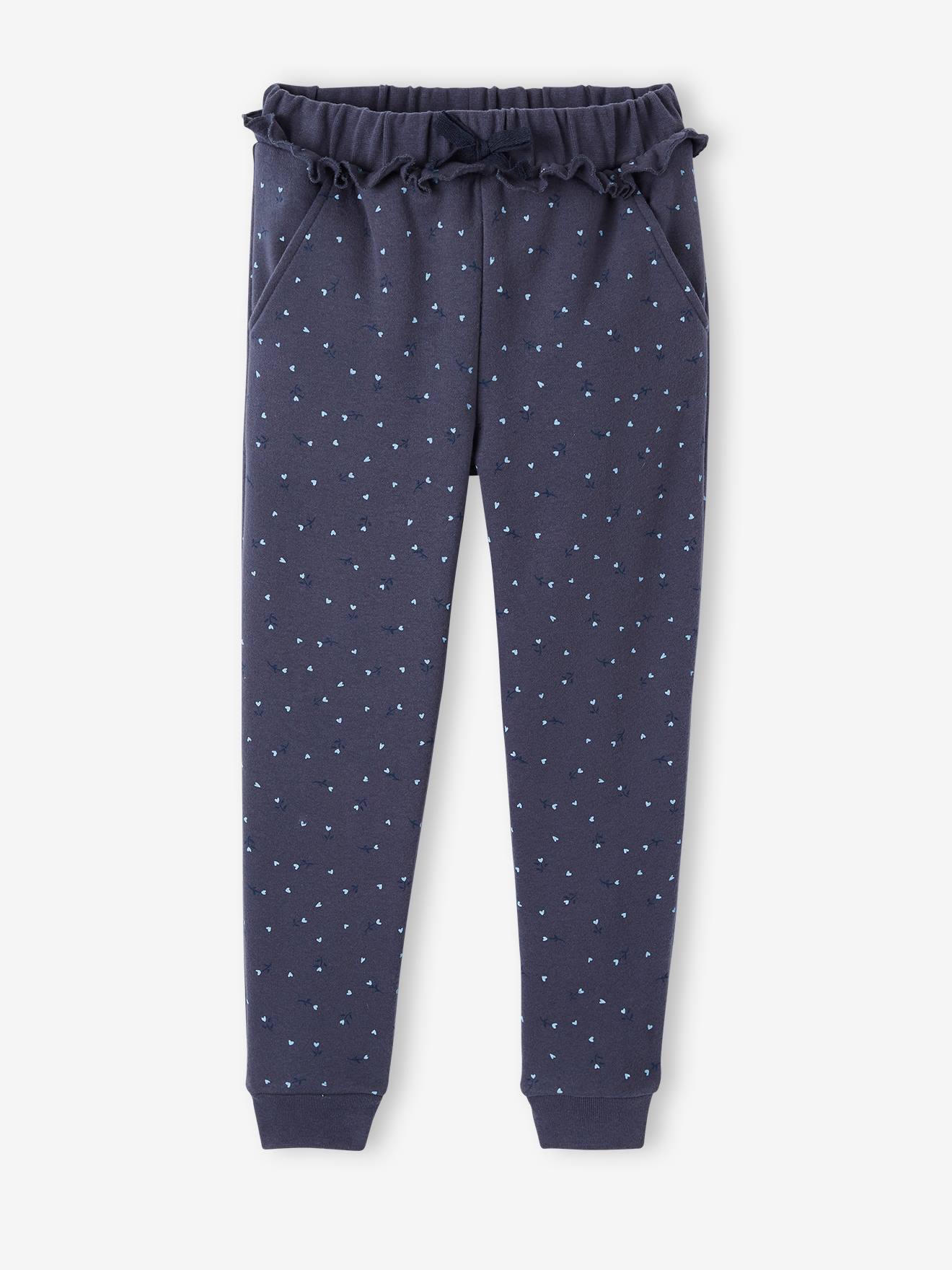 Flower joggers best sale