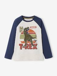 Boys-Tops-T-Shirts-Top with Graphic Motif & Raglan Sleeves for Boys, Oeko-Tex®