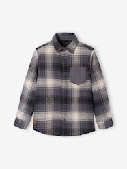 Boys-Shirts-Flannel Chequered Shirt for Boys, Oeko-Tex®