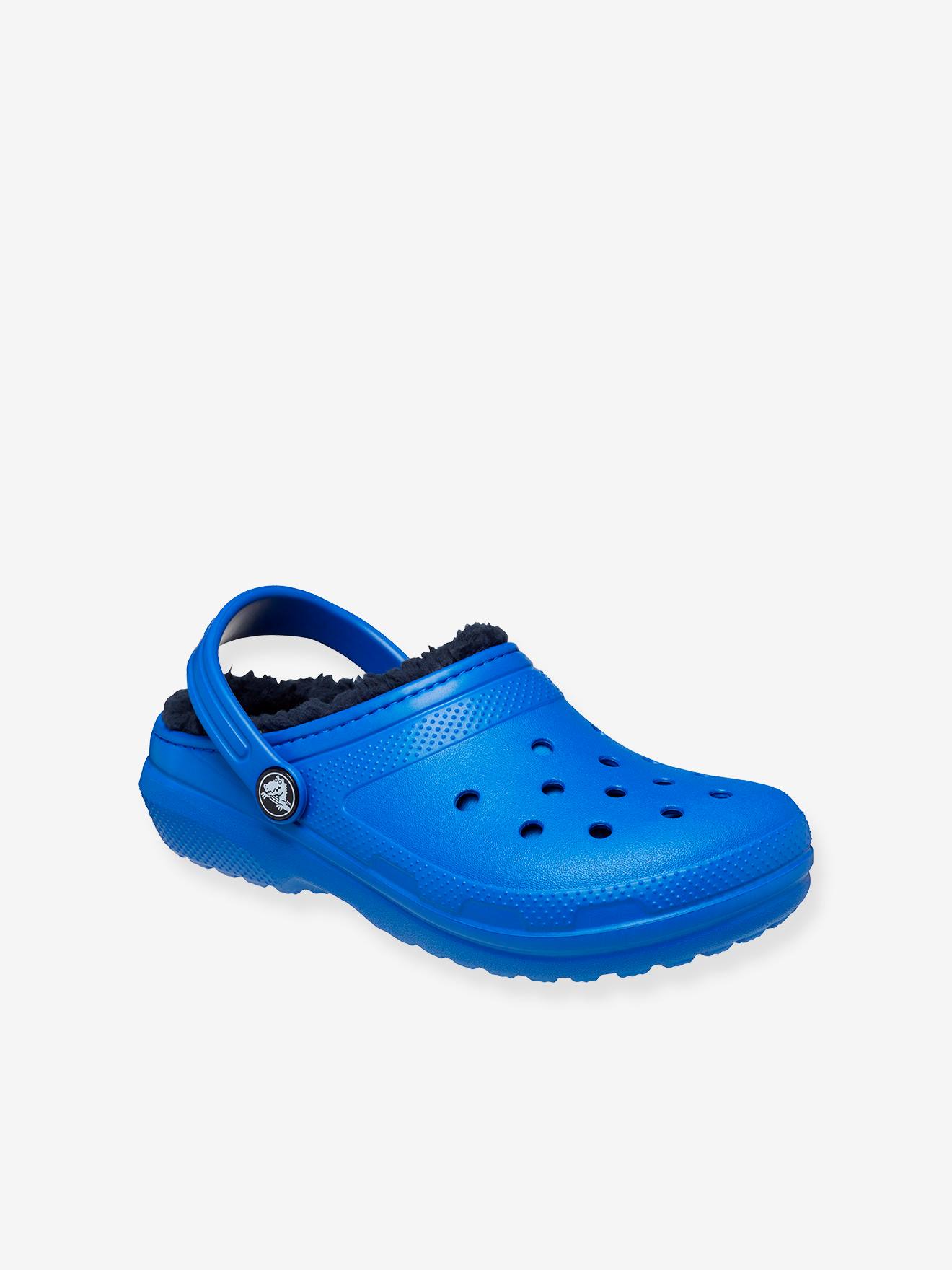 Classic Lined Clog K for Children by CROCS(TM) - blue, Shoes | Vertbaudet
