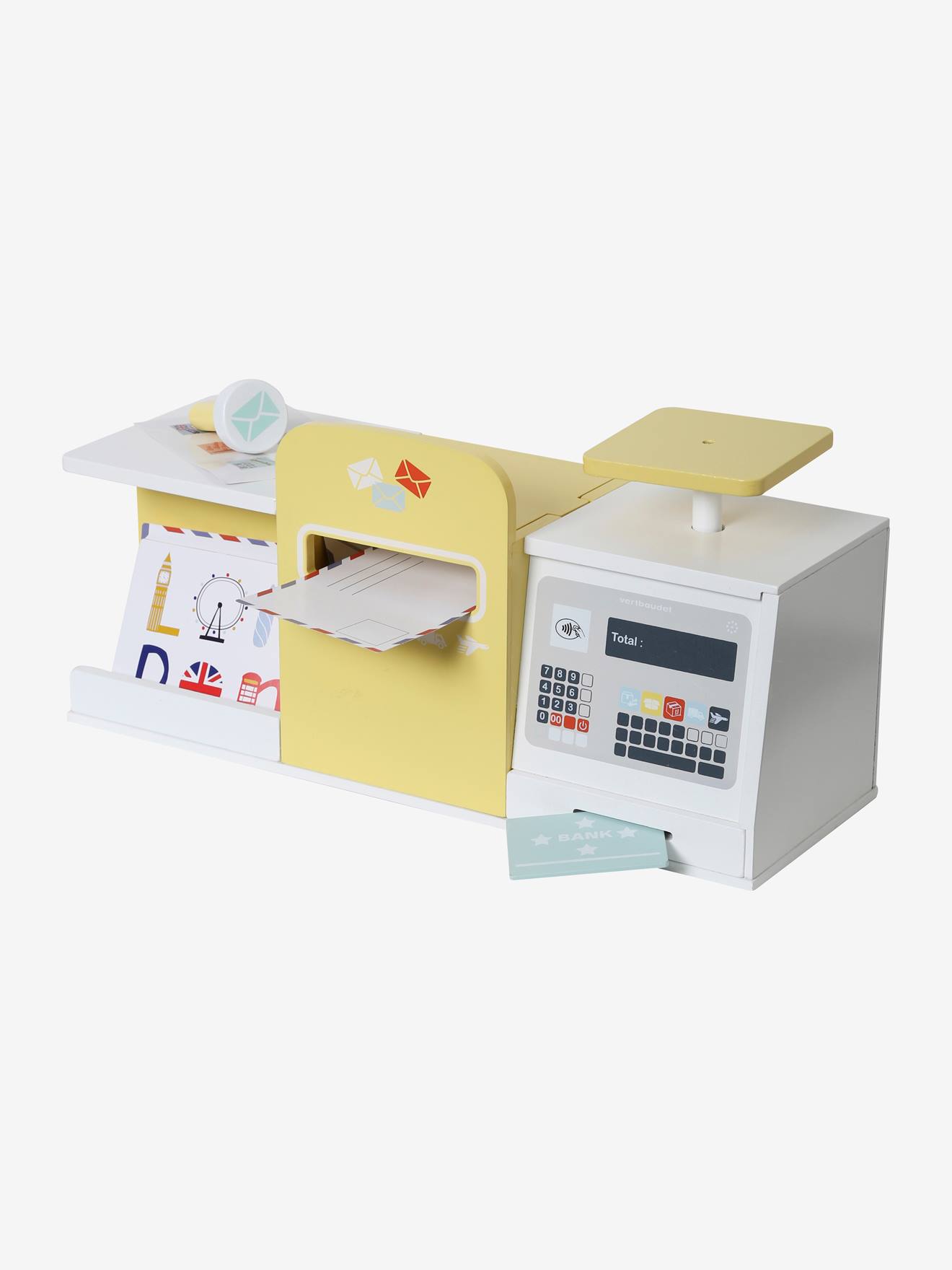Post Office in FSC® Wood light solid with design