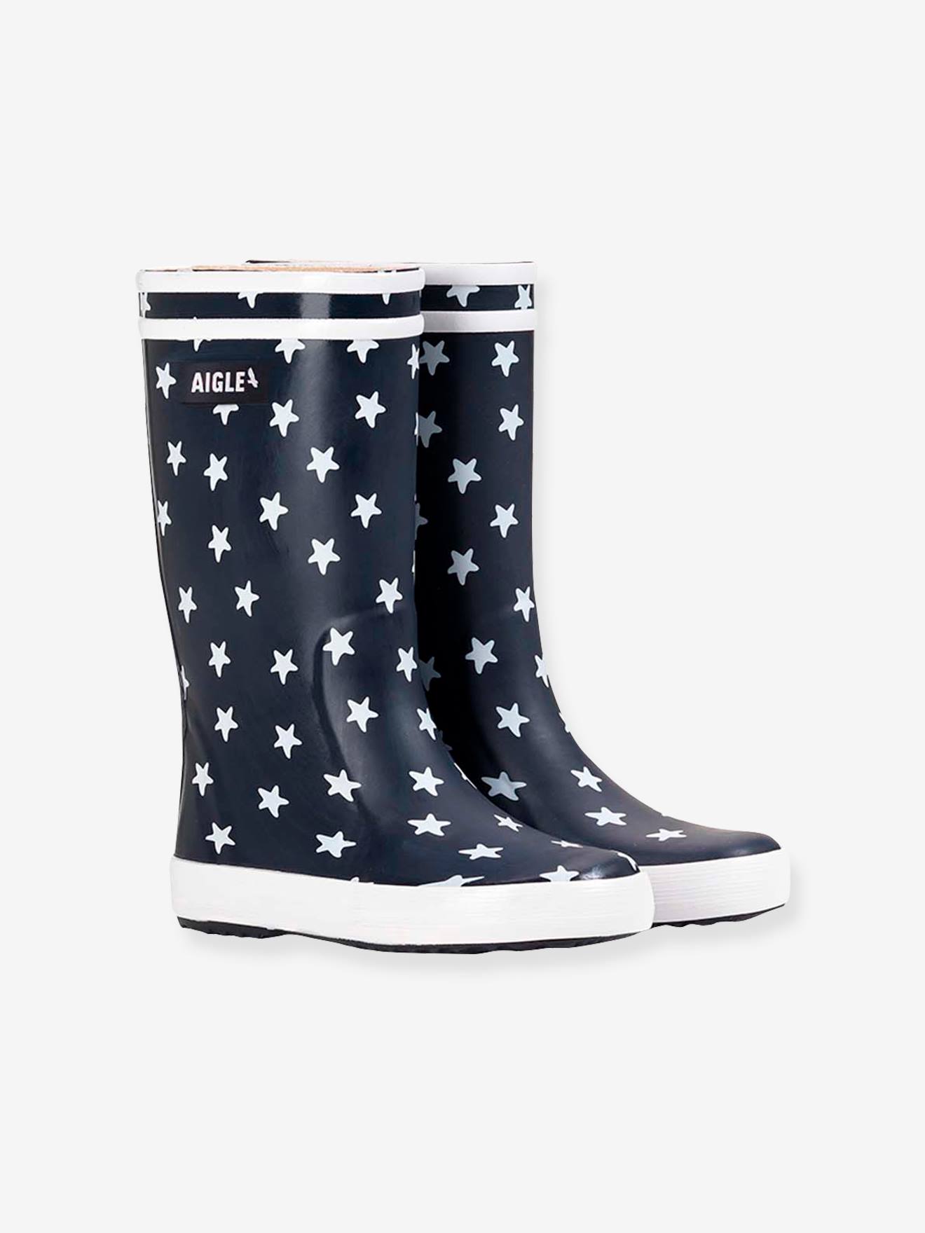 Wellies for Kids, Lolly Pop Play by AIGLE(r) navy blue