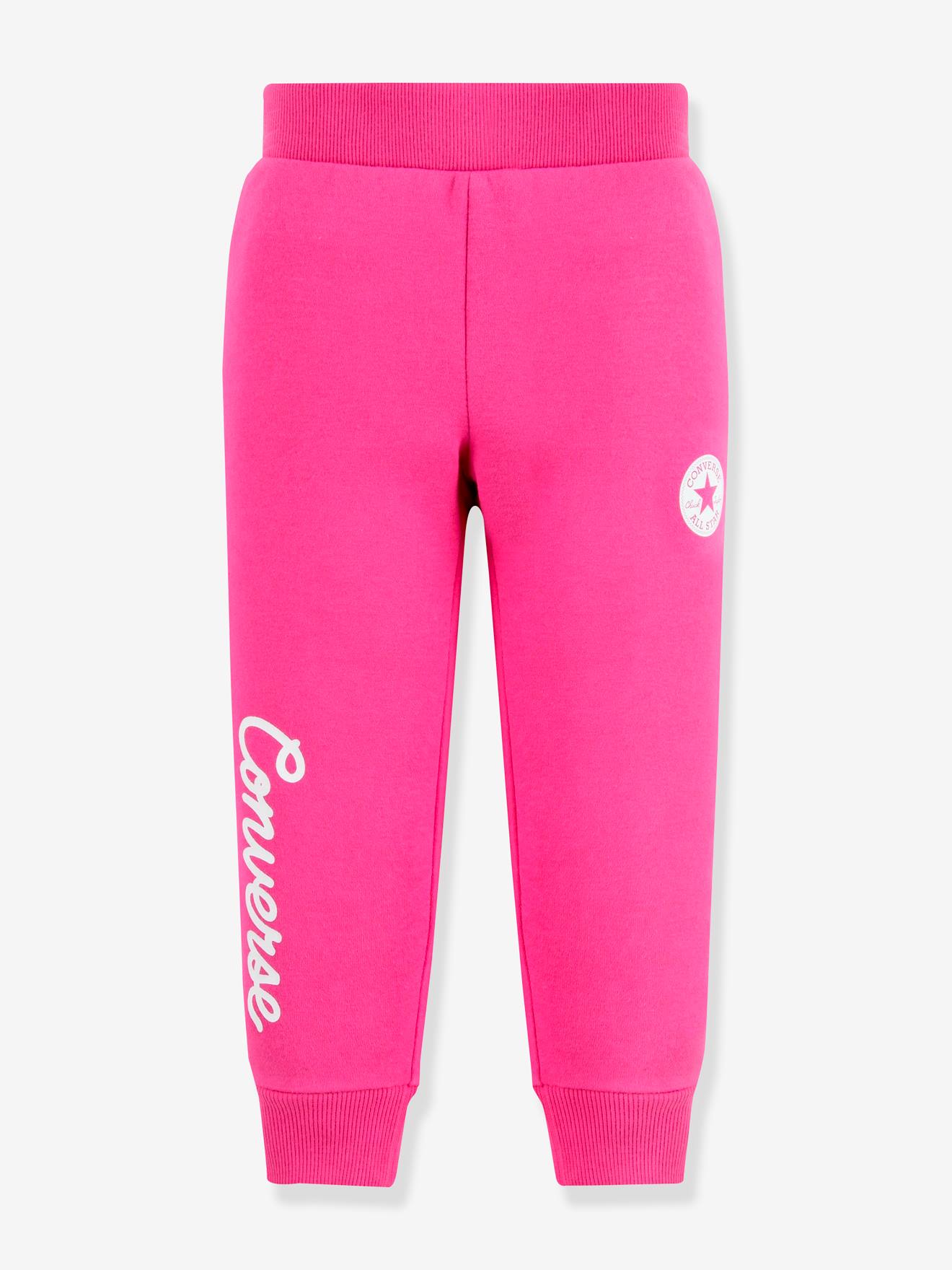 Joggers for | Children, - by CONVERSE Girls Patch Vertbaudet rose, Chuck