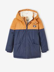 -Technical Parka with Hood for Boys