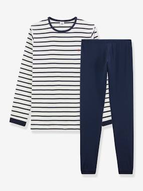 Pyjama Enfant Petit Bateau - Imprimé Paris, Coton, Garçon Et Fille, Taille Junior