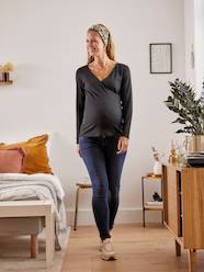 Crossover V-Neckline Top, Maternity & Nursing