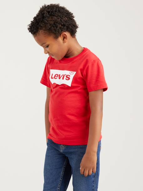 Batwing T-shirt by Levi's® - red, Boys | Vertbaudet