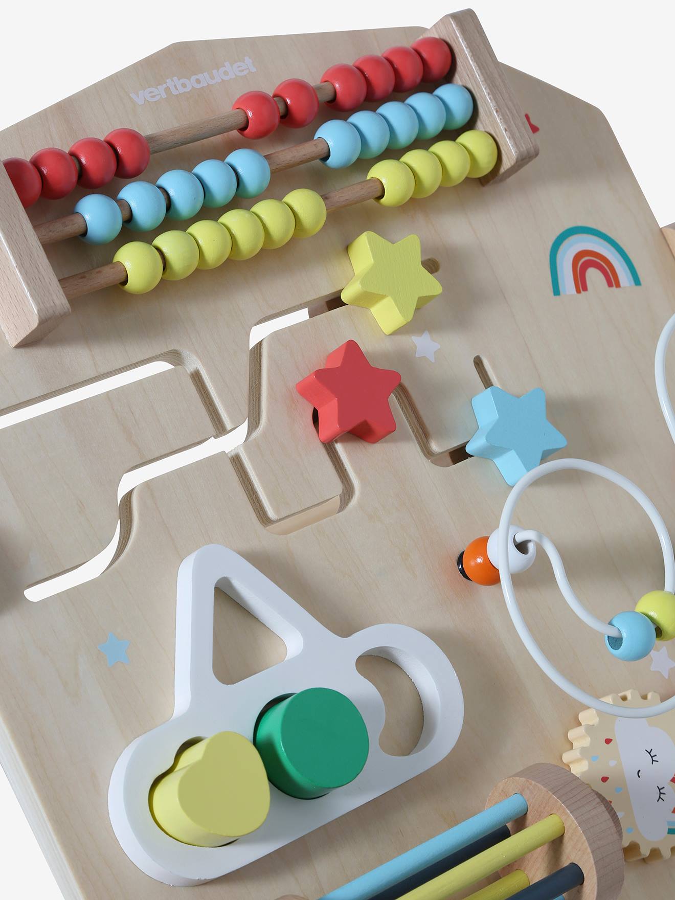 Vertical Activity Board in FSC Wood multi