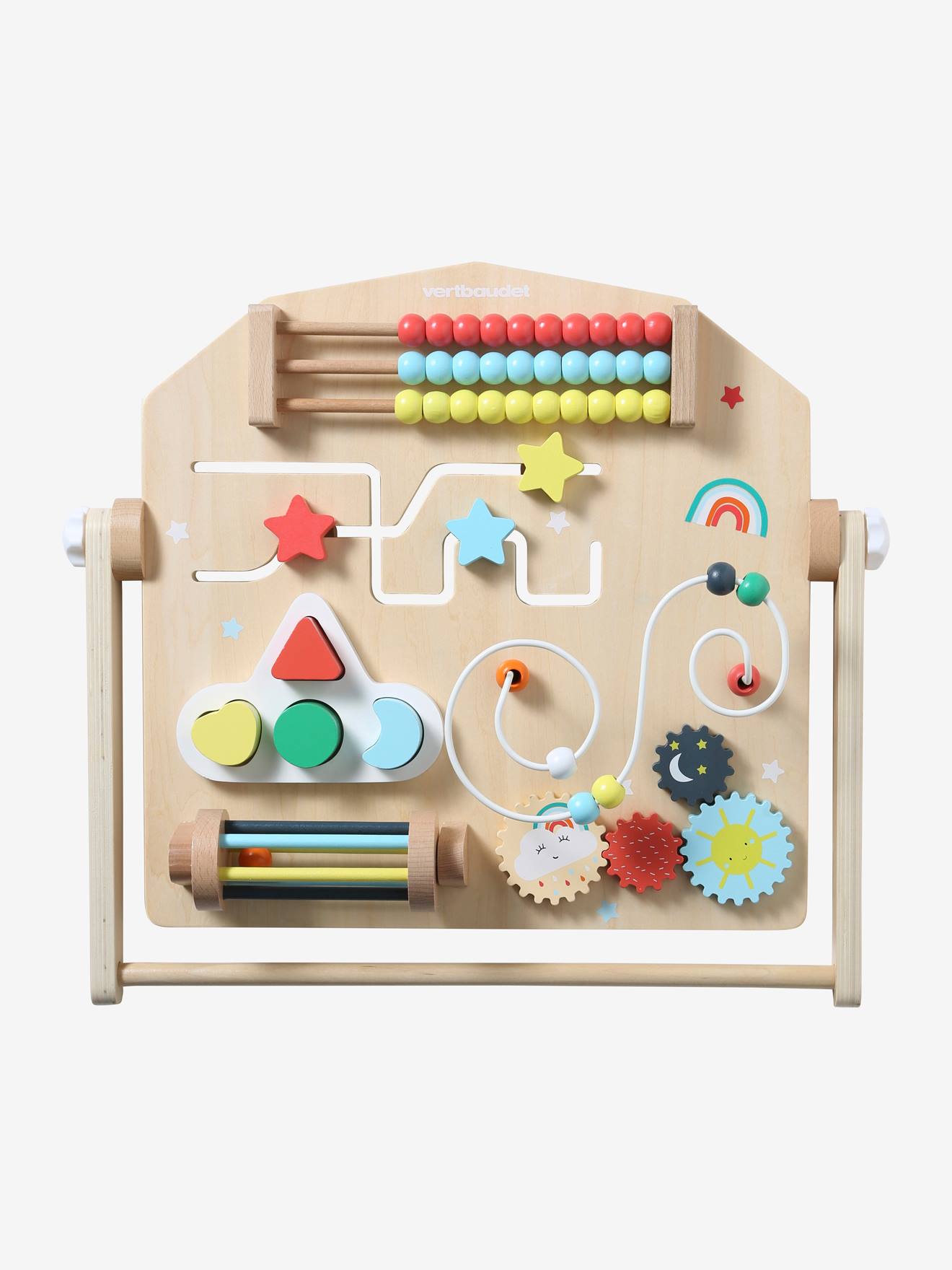 Wooden activity boards for hot sale babies