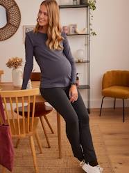 Maternity-Straight Leg Jeans for Maternity, Inside Leg 75 cm