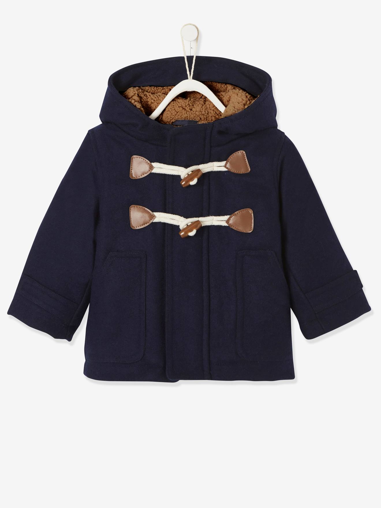 Baby boy blue store duffle coat