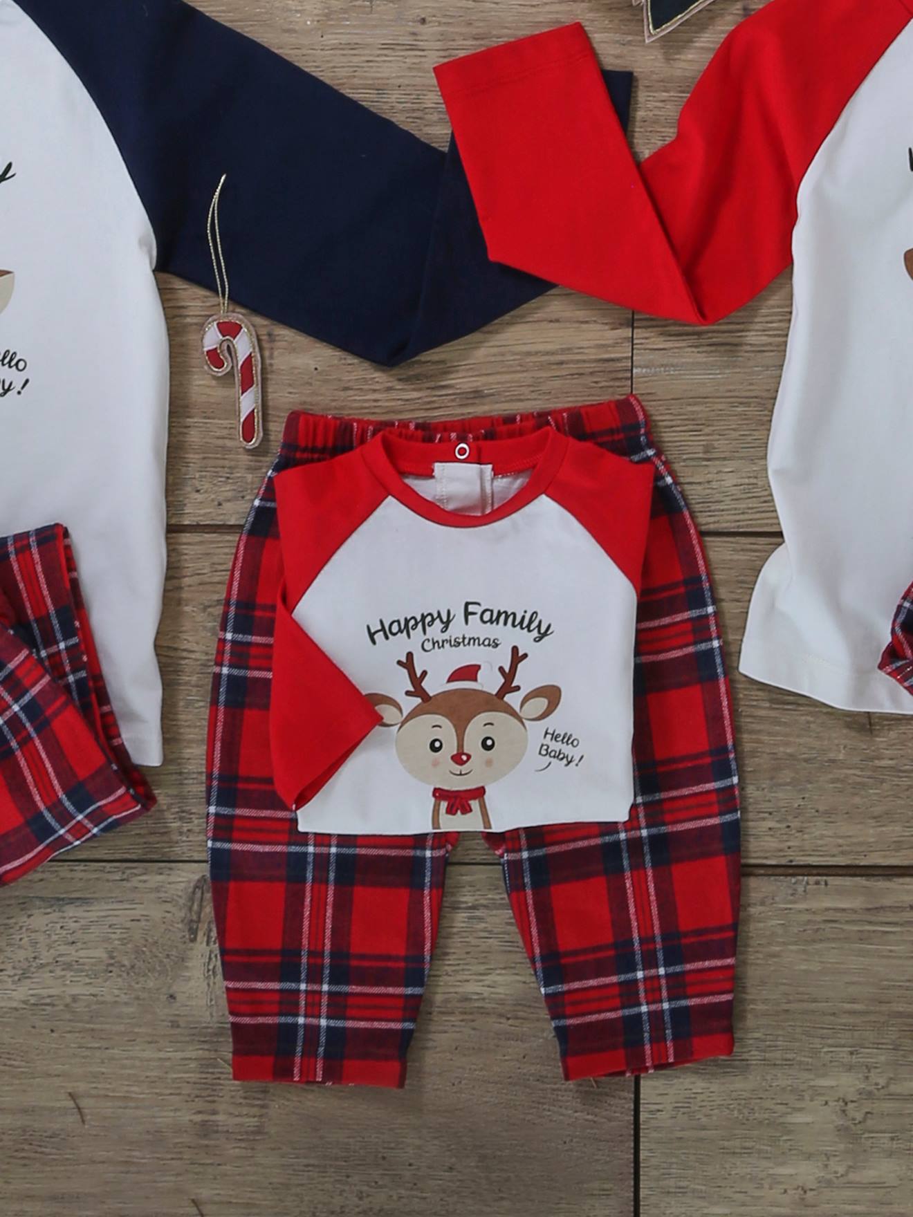 Christmas Special Pyjamas for Babies ecru