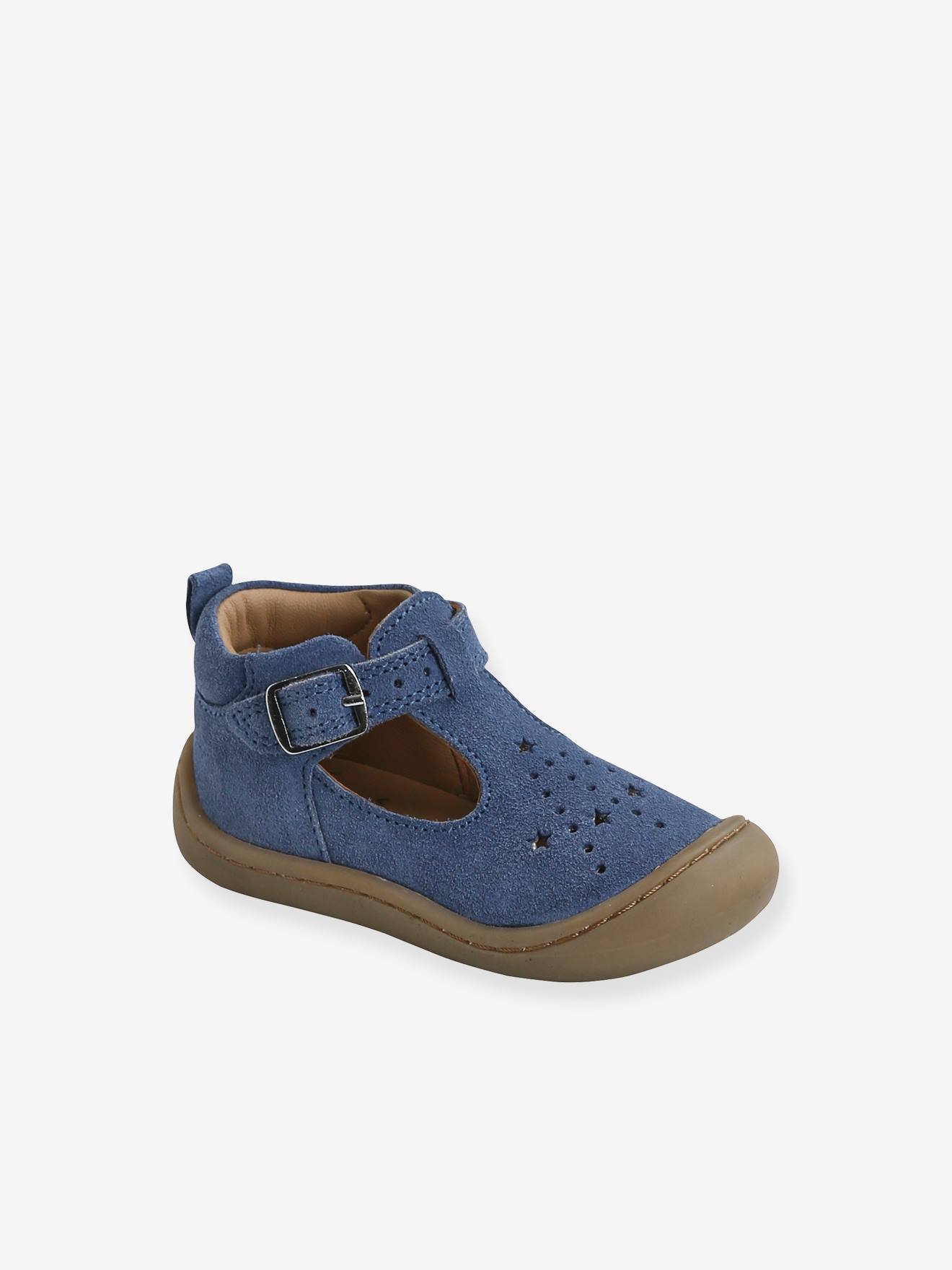 Soft Leather Pram Shoes for Babies