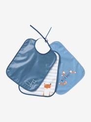 -Pack of 3 Plasticised Bibs