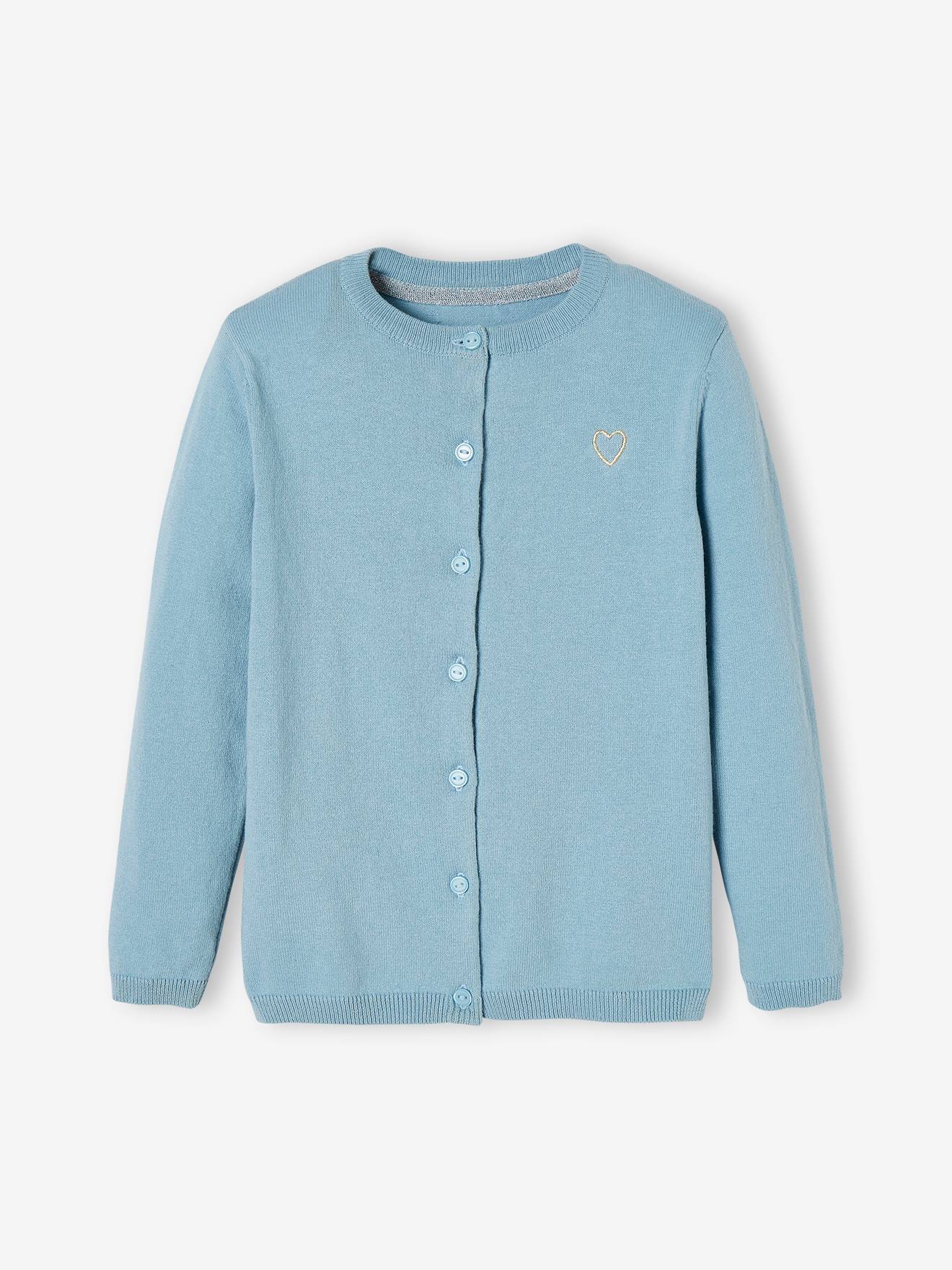 Pale blue deals girls cardigan