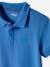 Short Sleeve Polo Shirt, Embroidery on the Chest, for Boys BLUE LIGHT SOLID WITH DESIGN+BLUE MEDIUM SOLID WITH DESIGN+electric blue+Green+GREY MEDIUM MIXED COLOR+pastel yellow+Red+WHITE LIGHT SOLID WITH DESIGN 