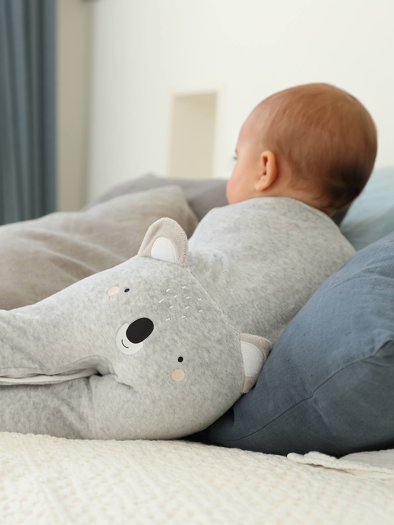 Koala Sleepsuit in Velour