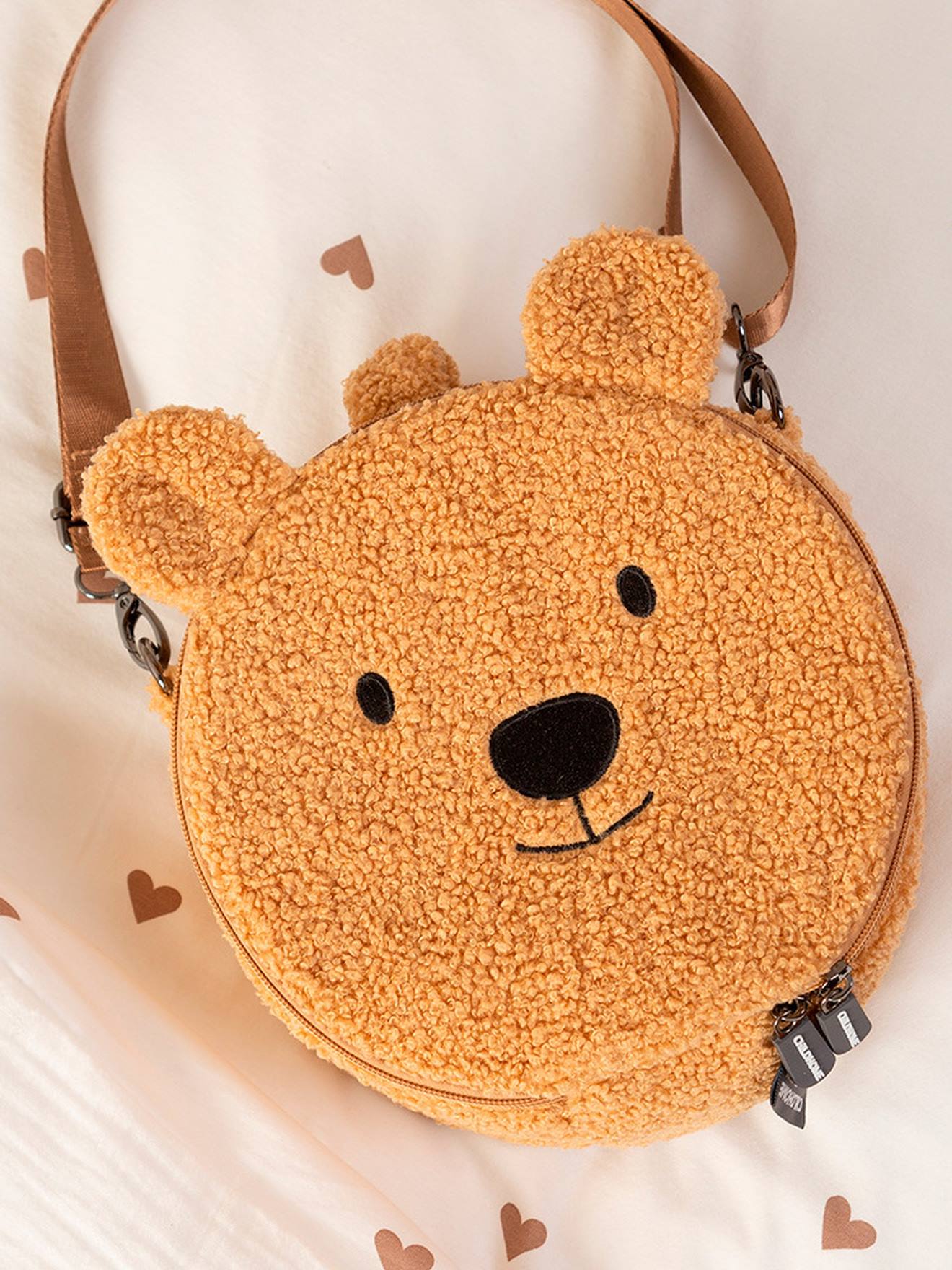 Teddy Bear Bag by CHILDHOME brown