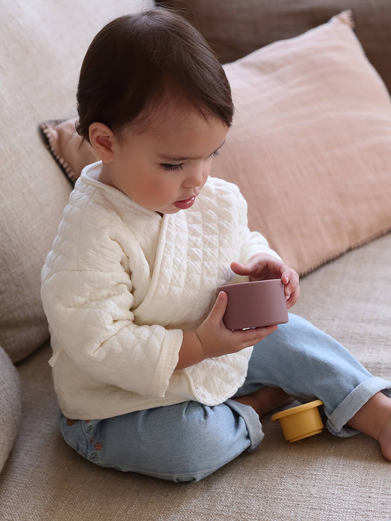 Baby cheap quilted jacket