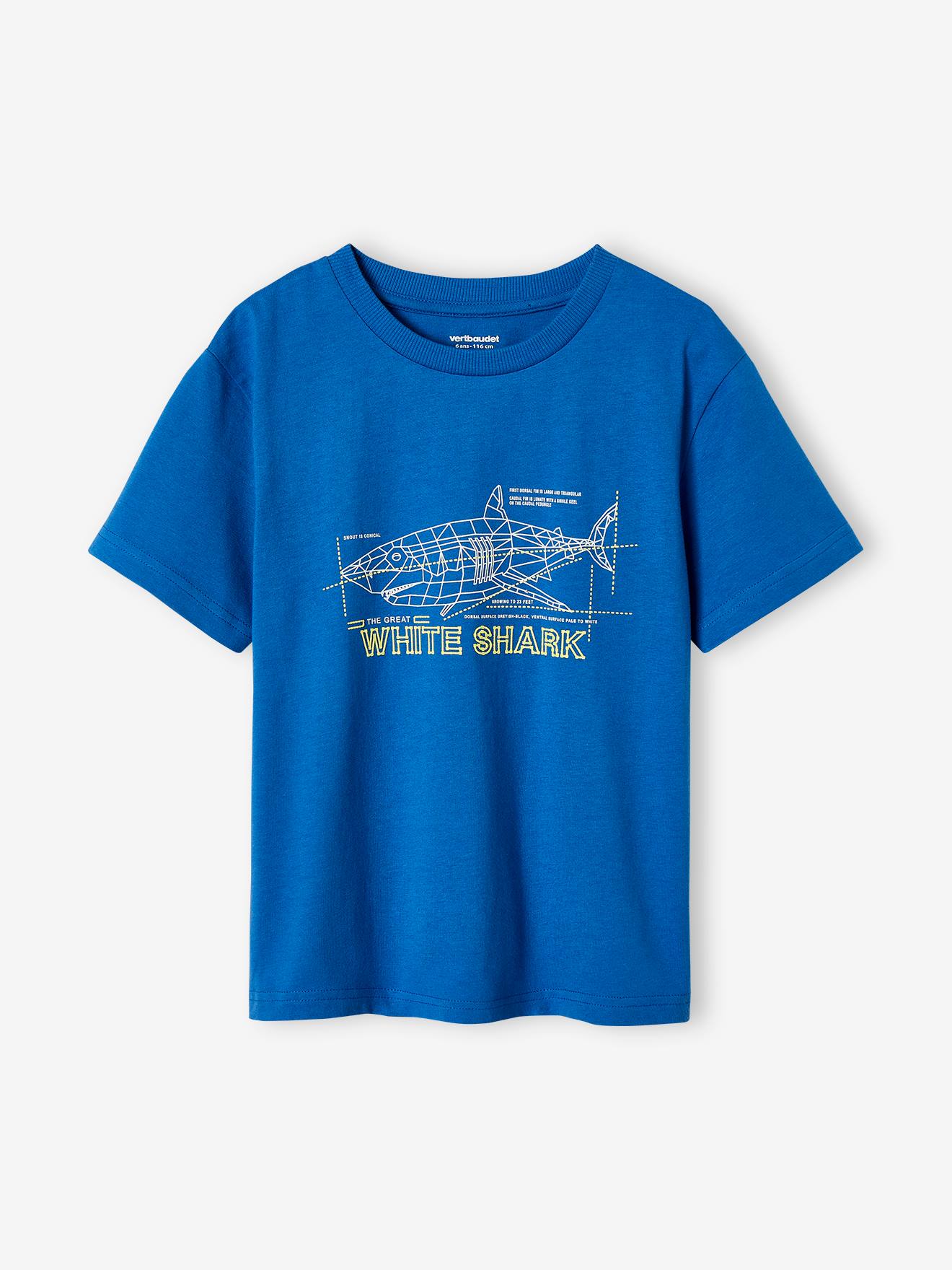 T-Shirt with 3D-Effect Motif, for Boys electric blue