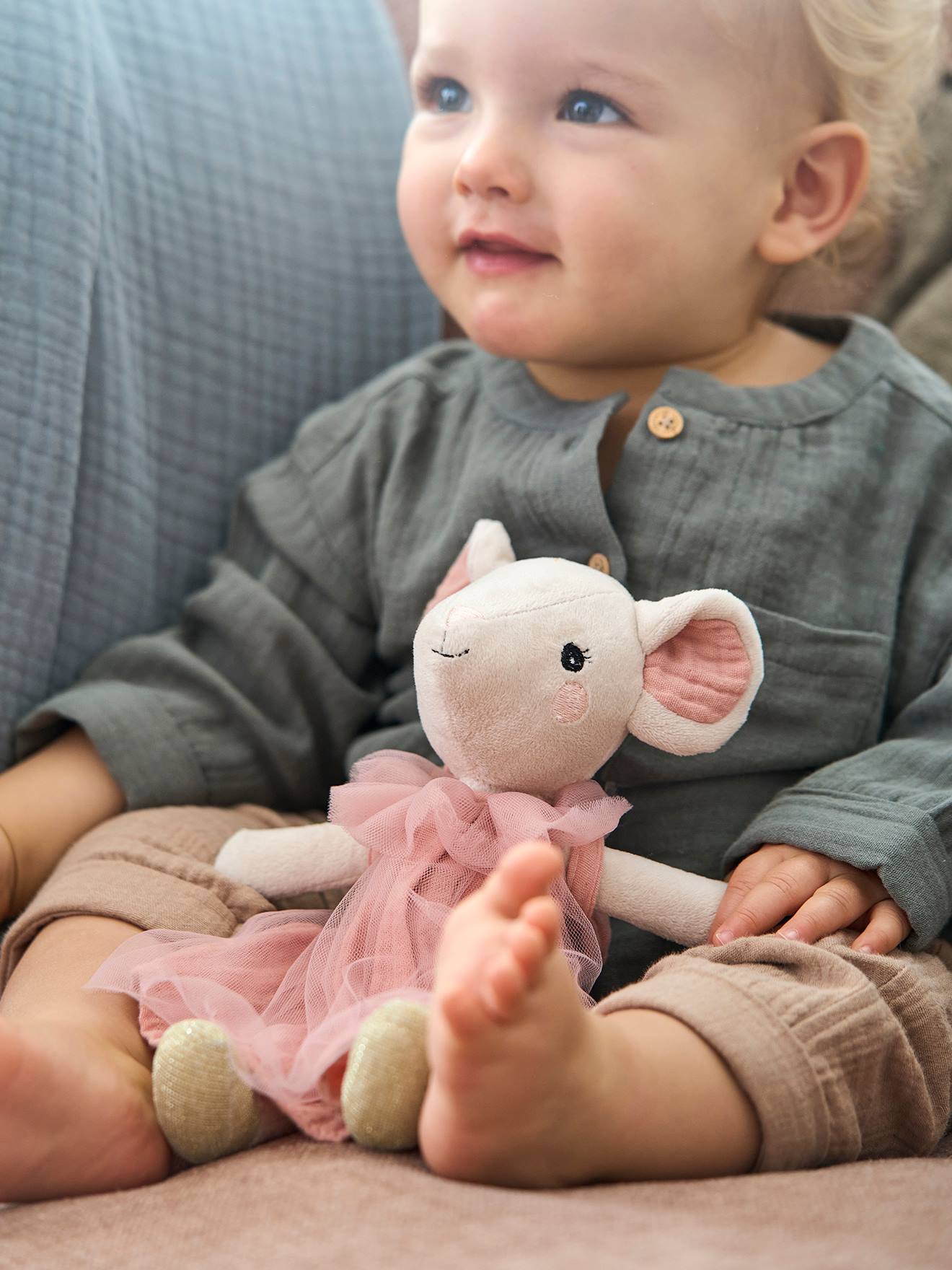 Little Mouse Soft Toy & Backpack
