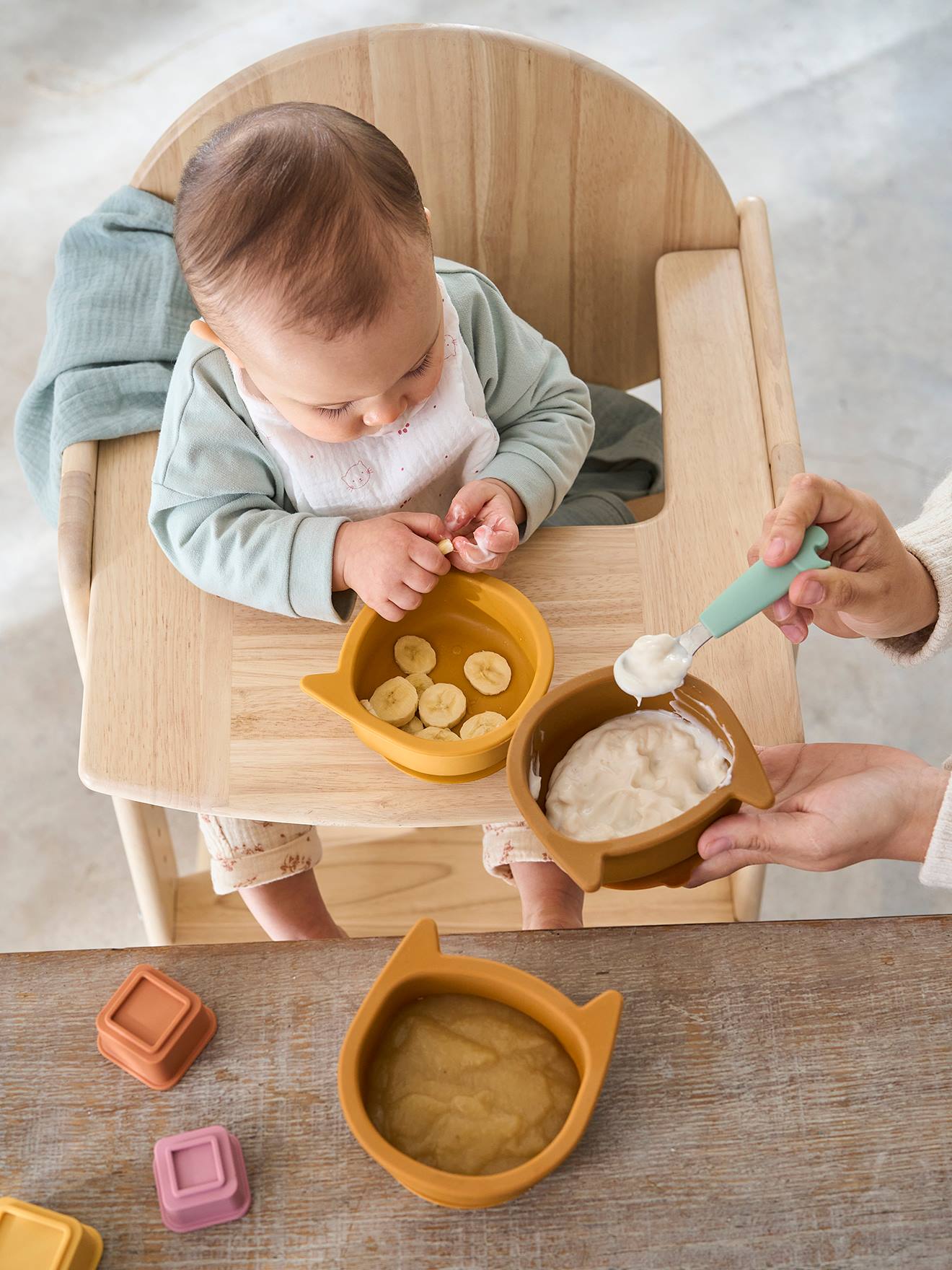 Set of 3 Silicone Bowls