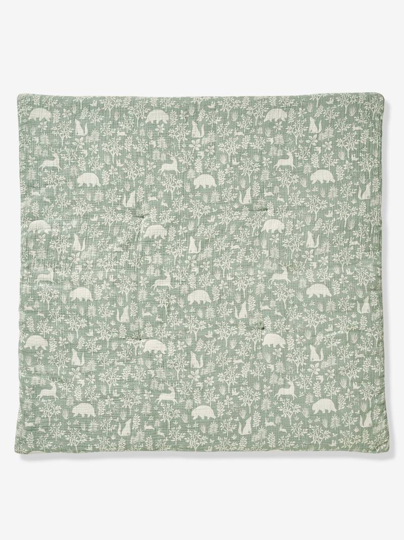 Play Mat, In the Woods sage green, Bedding & Decor Vertbaudet