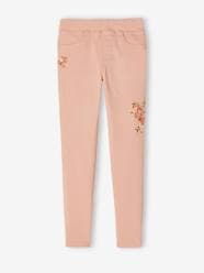 Girls-WIDE Hip, Embroidered MorphologiK Treggings, for Girls