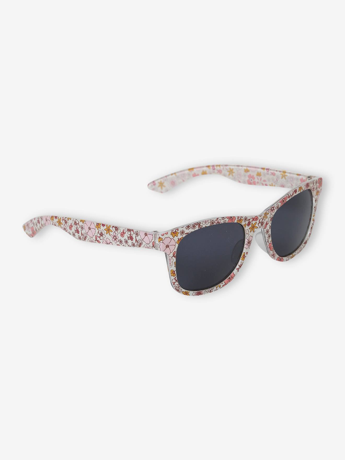 Flower cheap print sunglasses