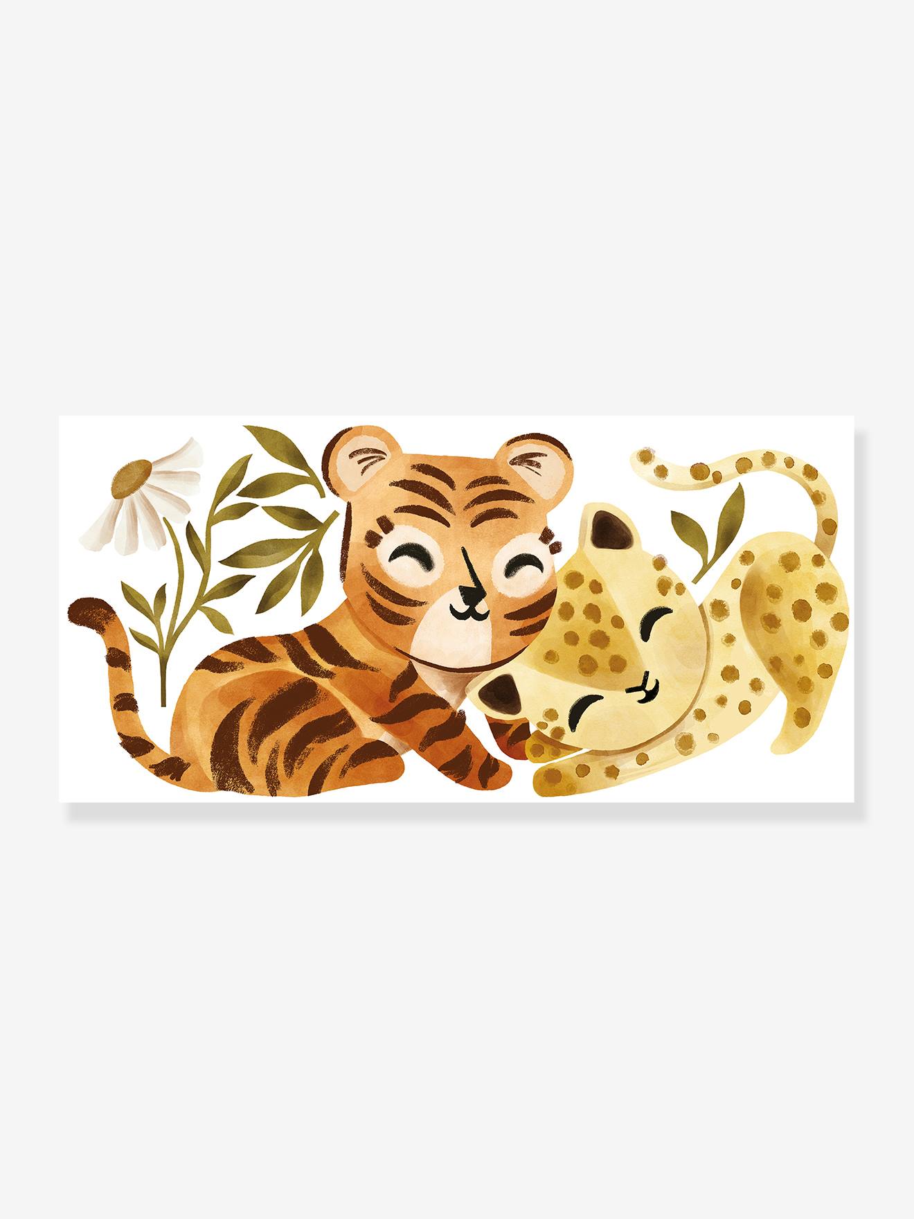 XL Leopard Tiger Stickers