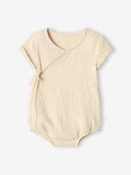 Baby-Cotton Gauze Bodysuit for Newborn Babies