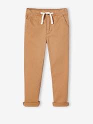 Boys-Chino Trousers, Easy to Slip On, for Boys