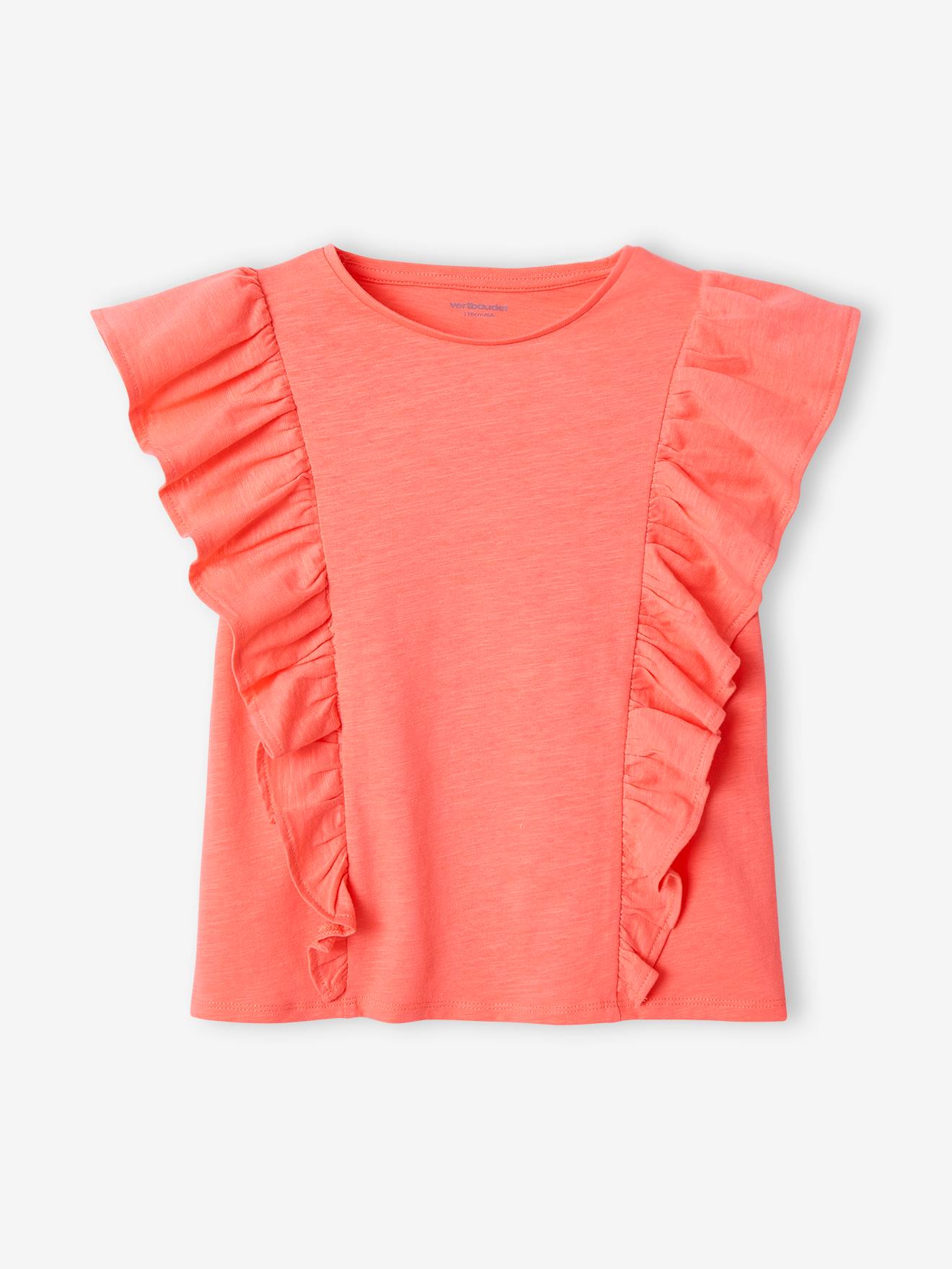 T-Shirt with Ruffles