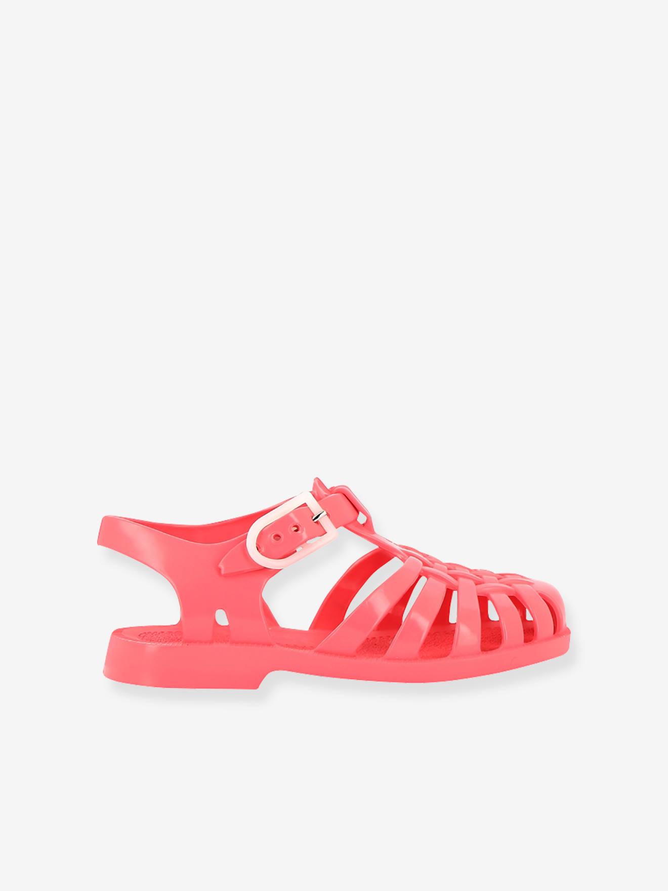 Sun Meduse Sandals for Girls sweet pink Shoes Vertbaudet