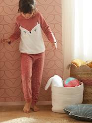 Girls-Nightwear-Fox Pyjamas in Velour for Girls