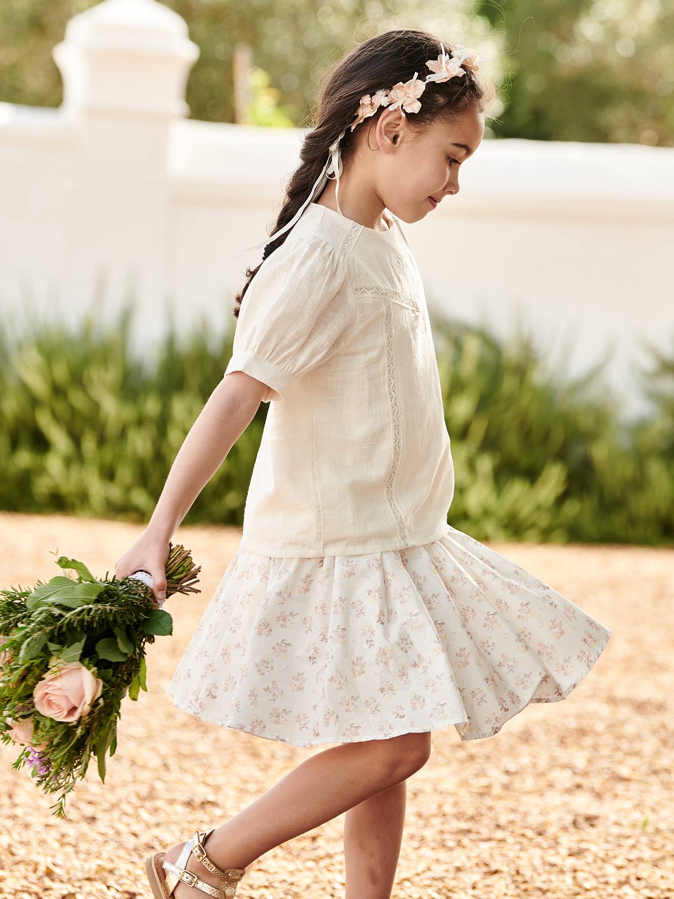 Special Occasion Floral Skirt