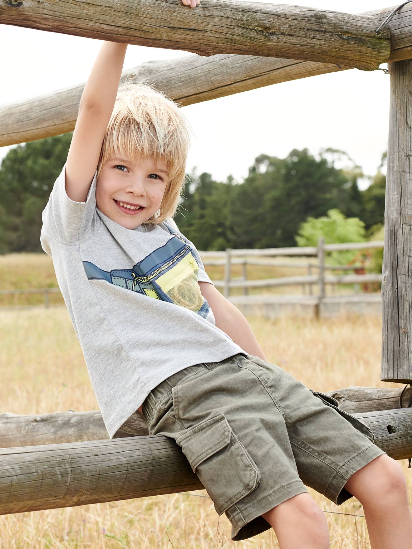 Boys navy sale cargo shorts