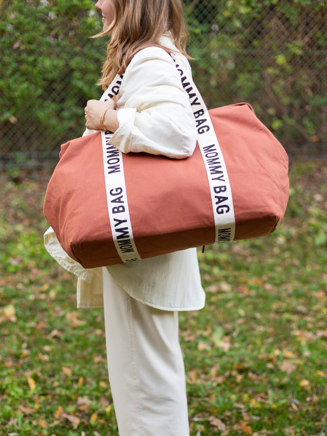 Changing bag, Mommy Bag by CHILDHOME terracotta