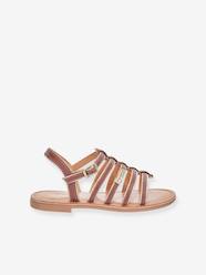 Shoes-Leather Sandals for Kids, Monzar by LES TROPEZIENNES® PAR M. BELARBI