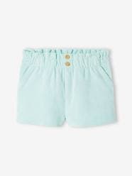 Girls-Shorts-Terry Cloth Shorts for Girls