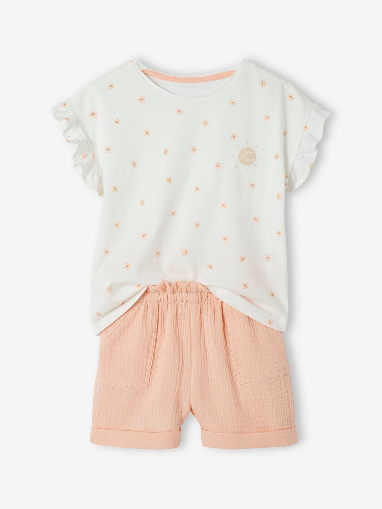 t shirt and shorts for girl