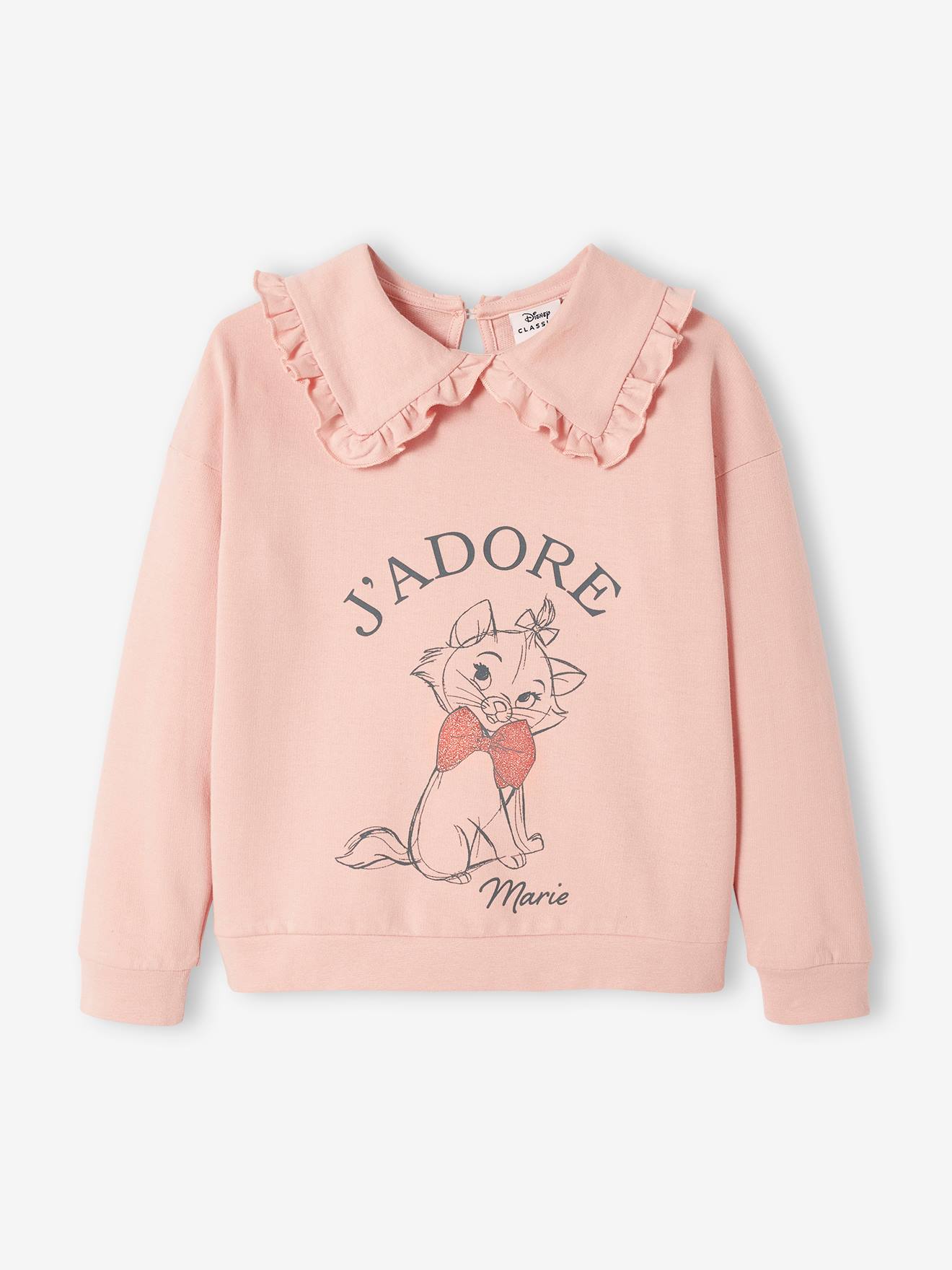 Marie Sweatshirt for Girls, Disney(r) The Aristocats old rose