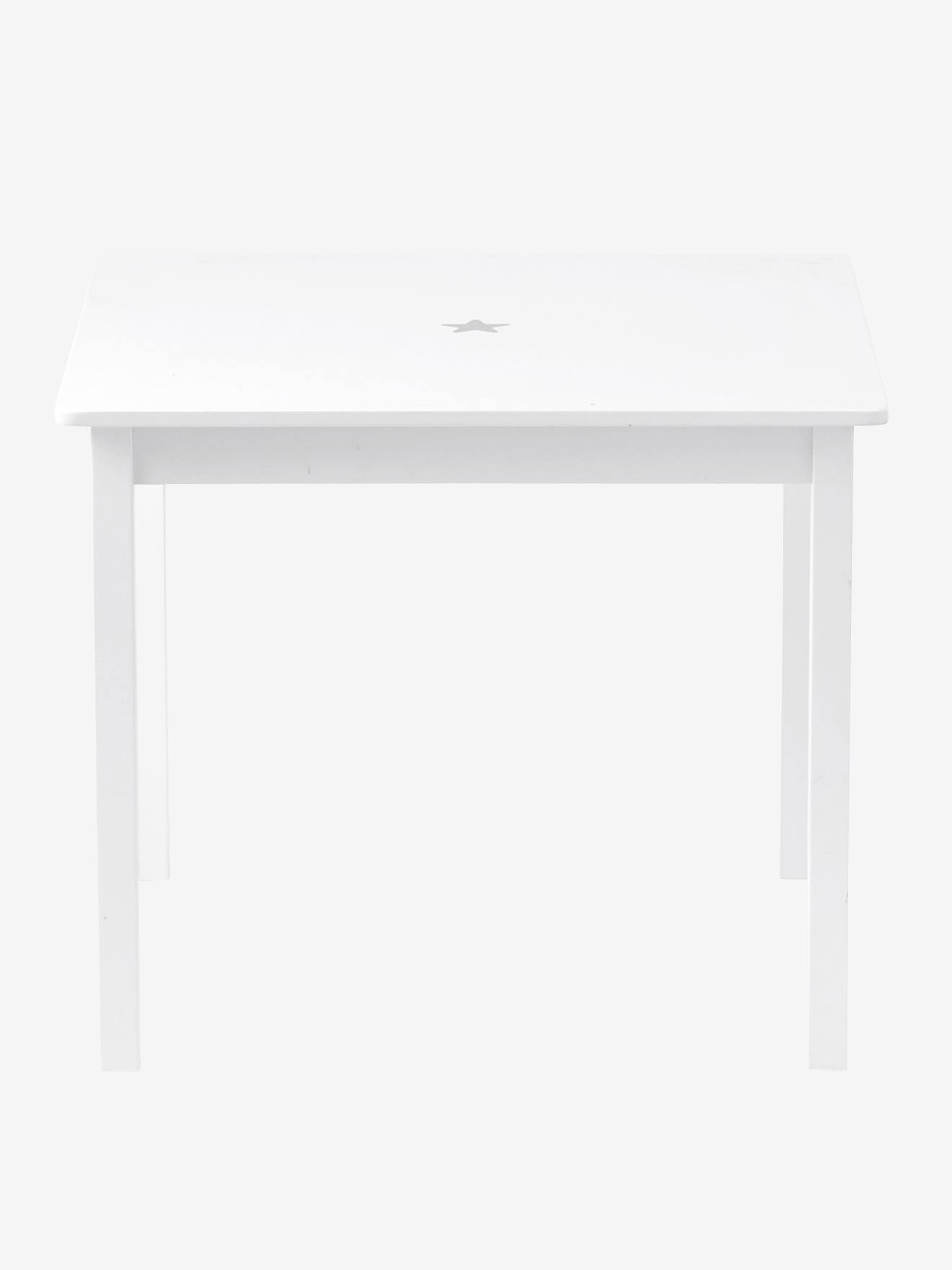 Sirius Childrens Play Table White Light Solid Bedroom